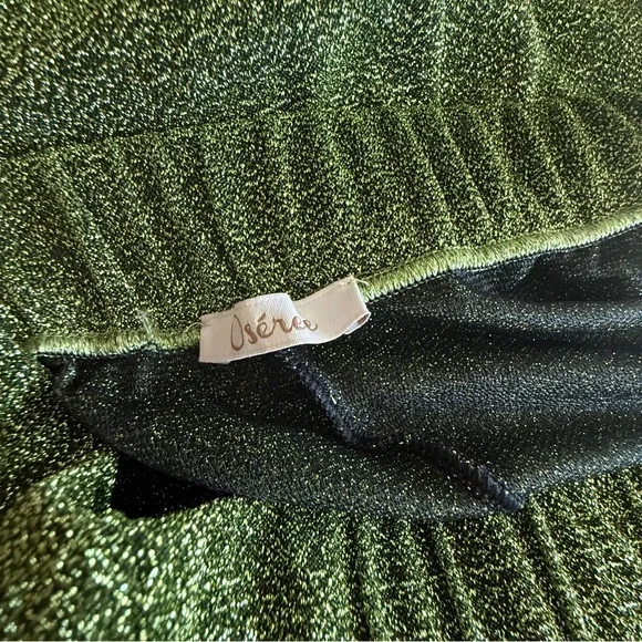 Oserée Lumière Olive-Green Wide-Leg Lounge Pants - Picture 8 of 15